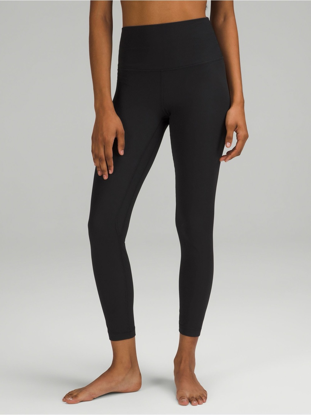lululemon Align™ Ribbed HR Pant 25" Black 4 legging